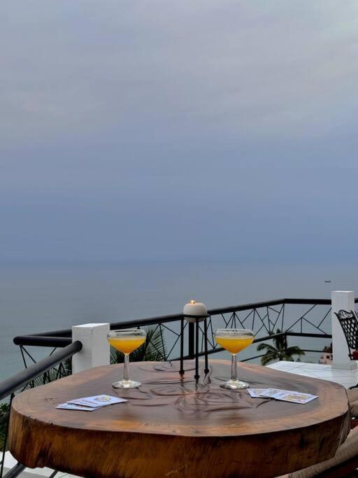 Casa En La Montana Con Espectacular Vista Al Mar Villa ปูแอร์โตบาญาร์ตา ภายนอก รูปภาพ