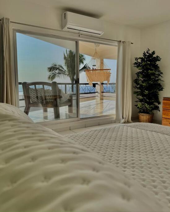 Casa En La Montana Con Espectacular Vista Al Mar Villa ปูแอร์โตบาญาร์ตา ภายนอก รูปภาพ