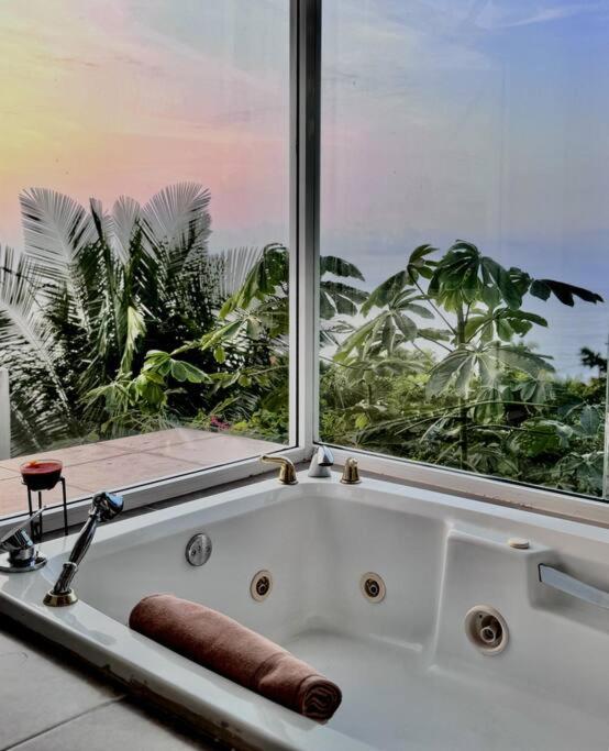 Casa En La Montana Con Espectacular Vista Al Mar Villa ปูแอร์โตบาญาร์ตา ภายนอก รูปภาพ